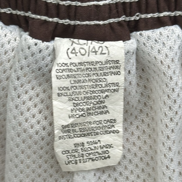 OP MENS SWIM BOARD SHORTS SWIM TRUNKS PATCHWORK LINED - Picture 3 of 4